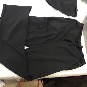 Jockey black scrub set